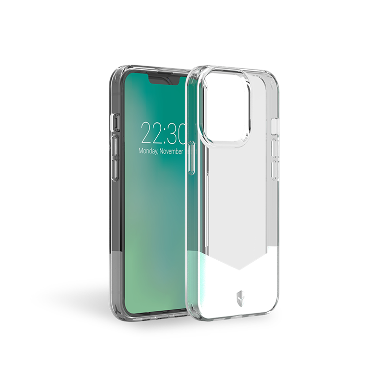 Coque Renforcée iPhone 13 Pro PURE Transparente - Garantie à vie Force