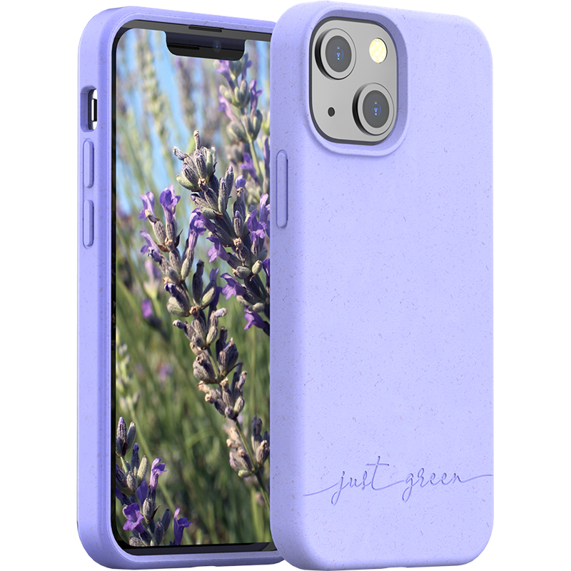 Coque Apple iPhone 13 mini Natura Lavande - Eco-conçue Just Green