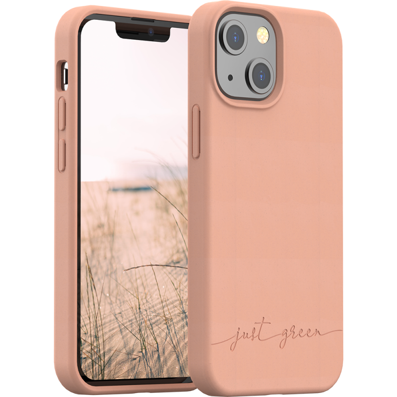 Coque Apple iPhone 13 mini Natura Sand - Eco-conçue Just Green