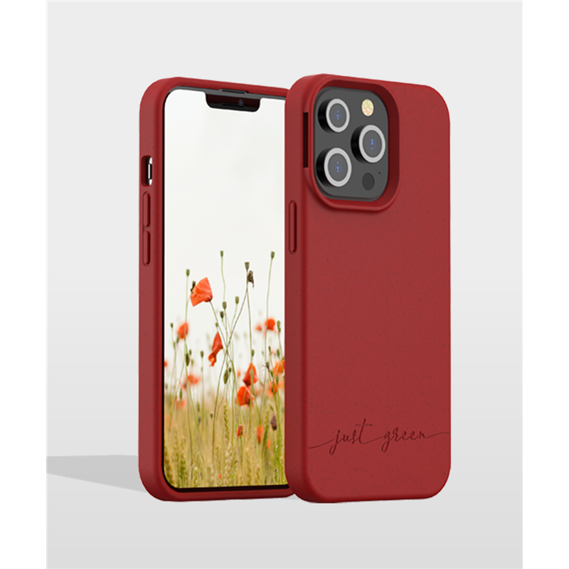 Coque Apple iPhone 13 Pro Natura Rouge - Eco-conçue Just Green