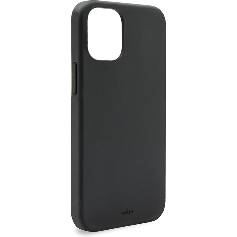 Coque Silicone Icon Noire pour iPhone 13 Pro Puro