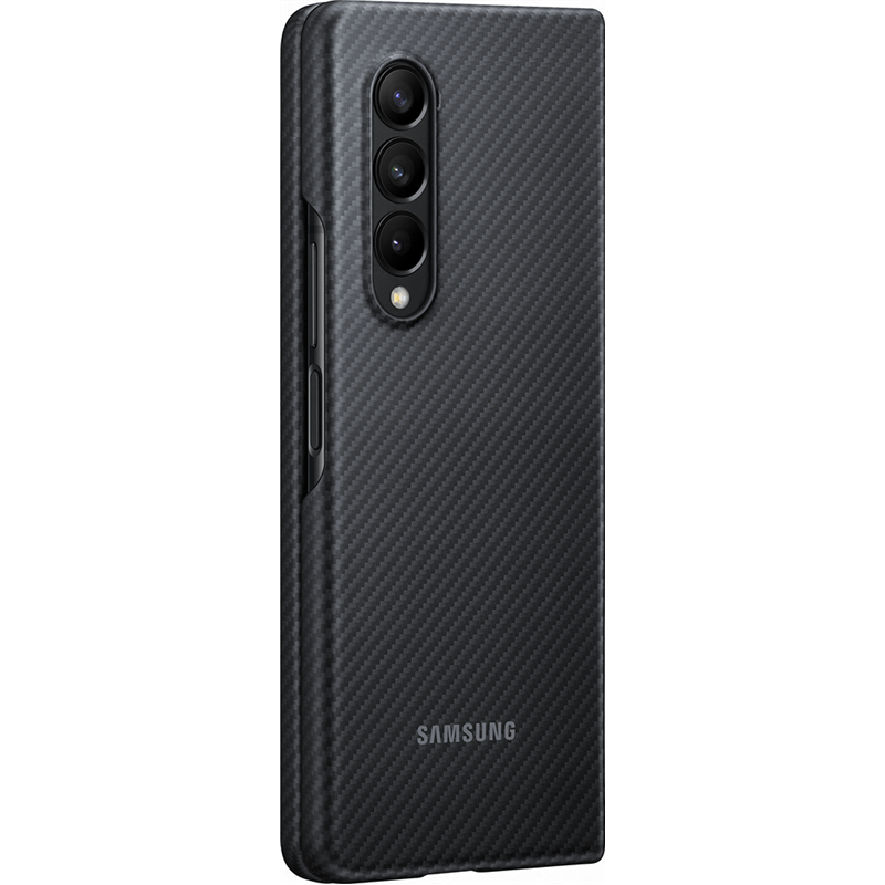 Image secondaire de Coque Aramid Fonction stand Noire pour Samsung G Z Fold 3 Samsung