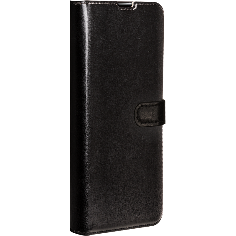 Image secondaire de l'Etui Folio Wallet Oppo Reno 6 Pro Noir - Fermeture avec languette aimantée