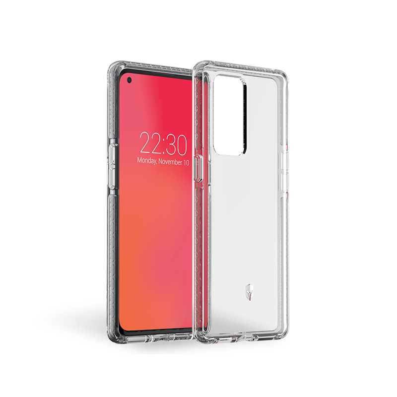 Coque Renforcée Oppo Reno 6 Pro LIFE Transparente - Garantie à vie For