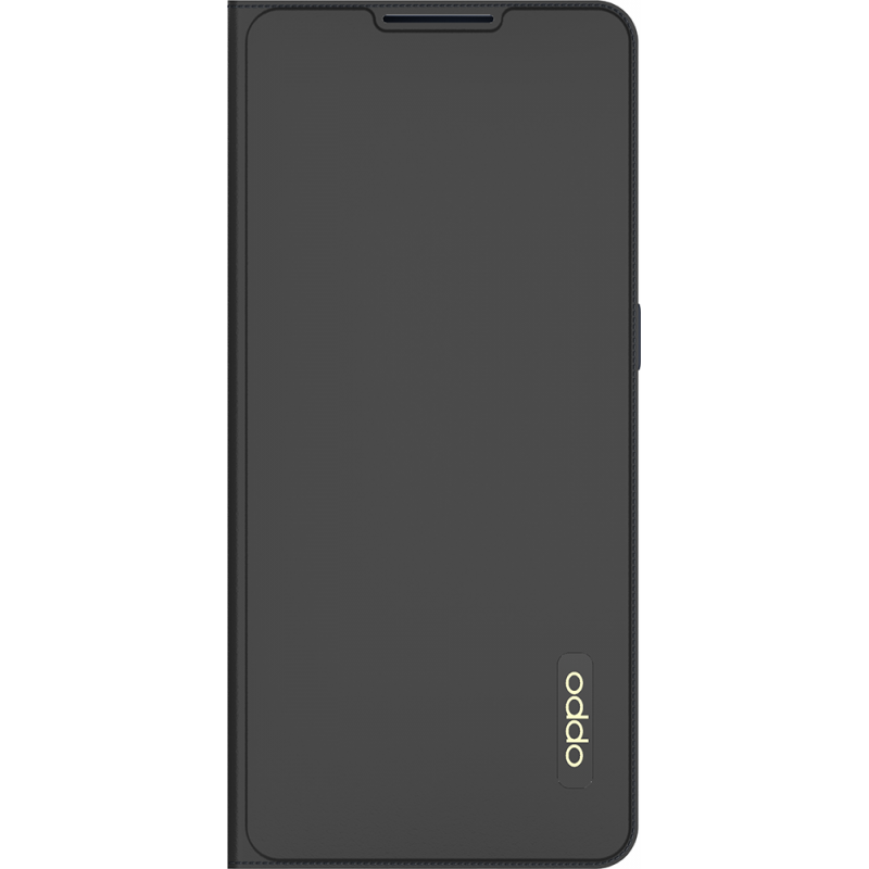 Folio Flip Cover Noir pour Oppo Reno 6 Pro Oppo