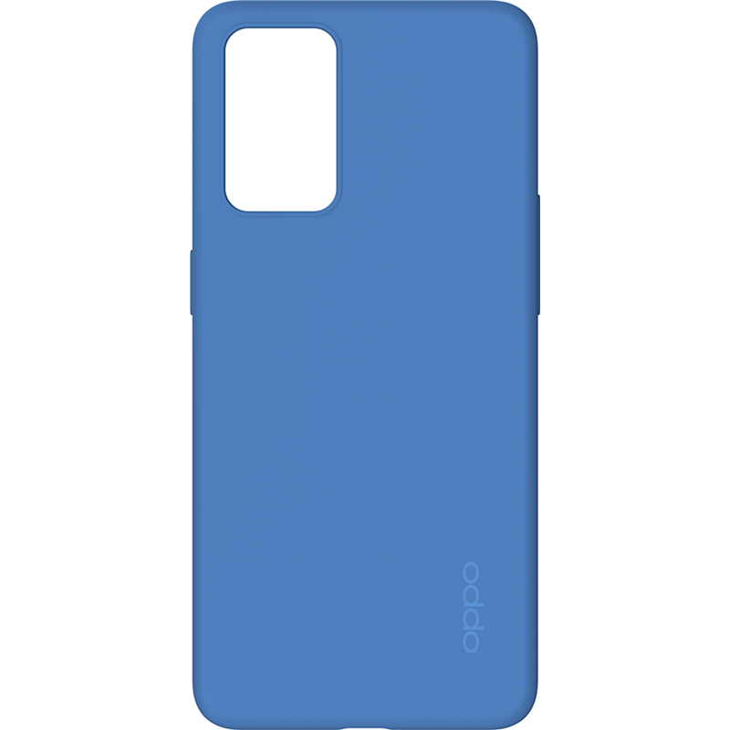 Coque Silicone Bleue pour Oppo Reno 6 Oppo