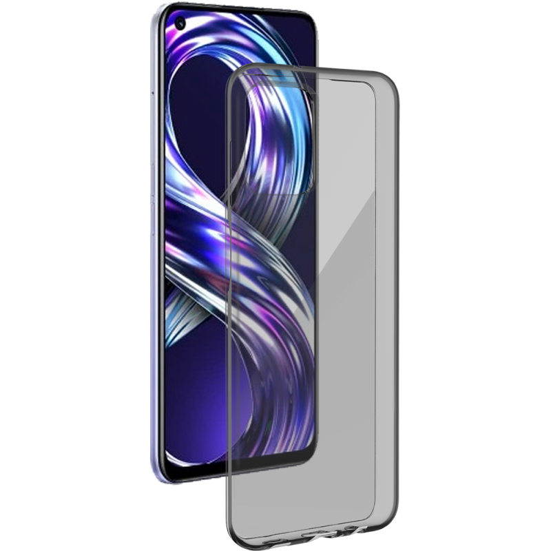 Coque RealMe 8i Souple Noire Bigben