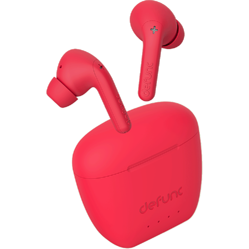 Ecouteurs True Wireless TRUE AUDIO Rouge Defunc