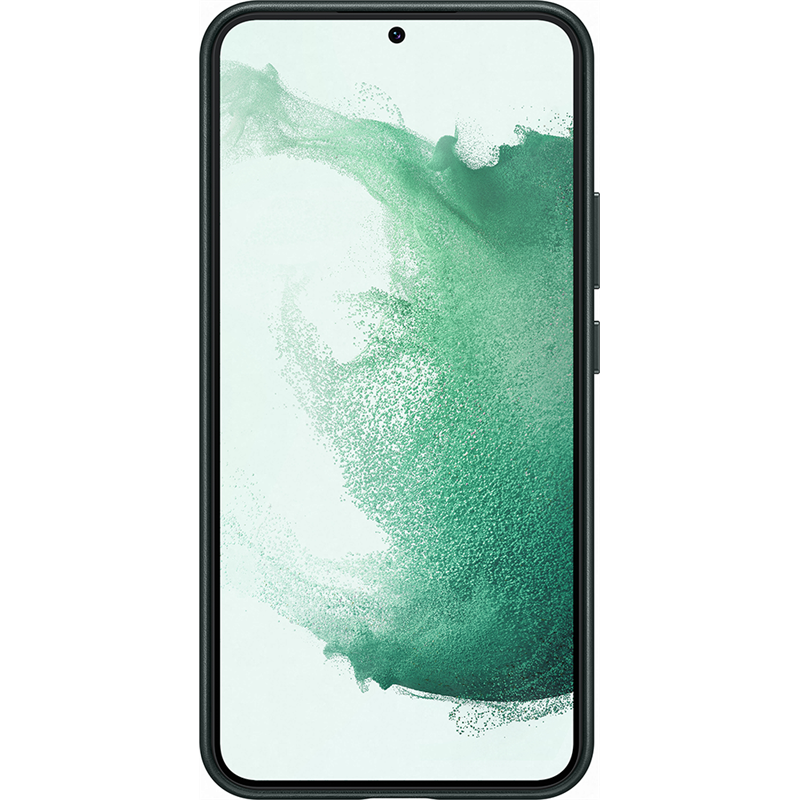 Image secondaire de Coque Samsung G S22+ 5G en Cuir Vert Samsung