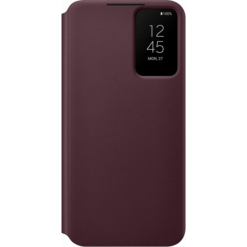 Folio Samsung G S22+ 5G Clear View Cover Bordeaux Samsung