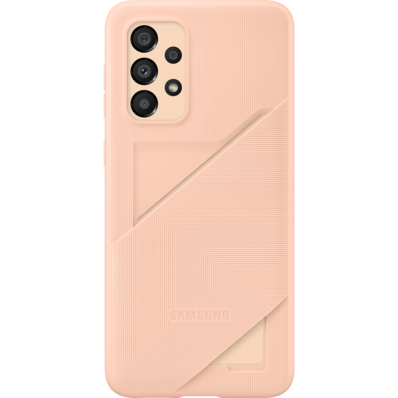 Coque Samsung G A33 5G souple Ultra fine avec porte-carte intégrée Pêc