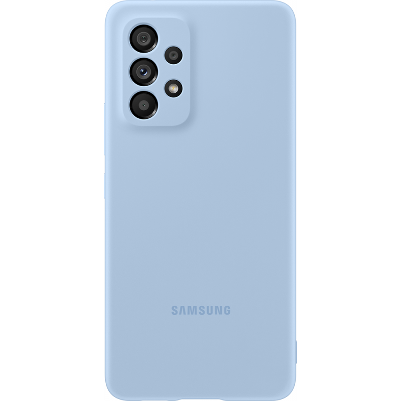 Coque Samsung G A53 5G Silicone Bleue Arctique Samsung