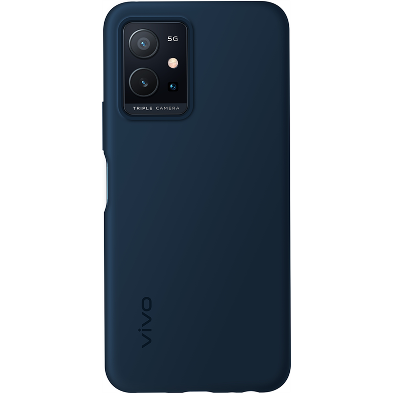 Image secondaire de Coque Vivo Y55 5G Silicone Bleu Vivo