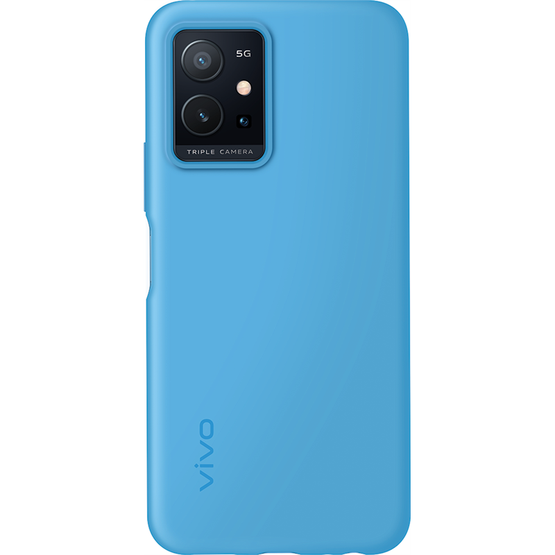 Coque Vivo Y55 5G Silicone Bleu clair Vivo