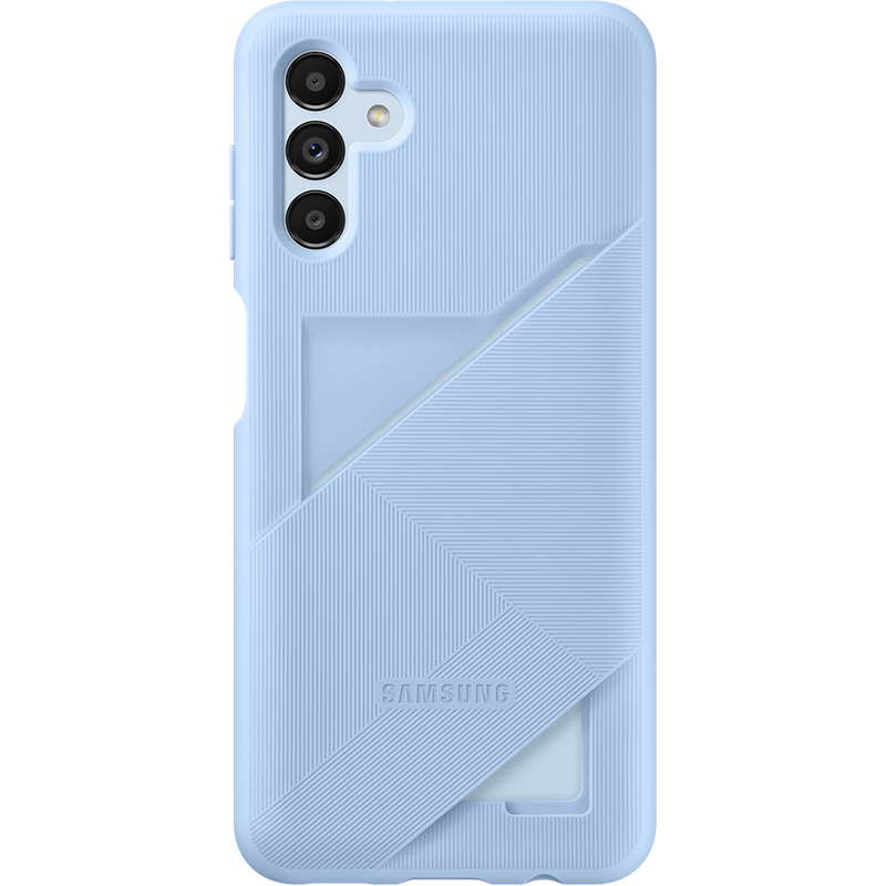 Image secondaire de Coque Samsung G A13 5G souple Ultra fine avec porte-carte intégrée Ble