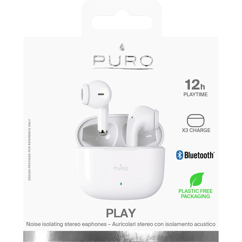 Image secondaire de Ecouteurs True Wireless Play Blanc Puro