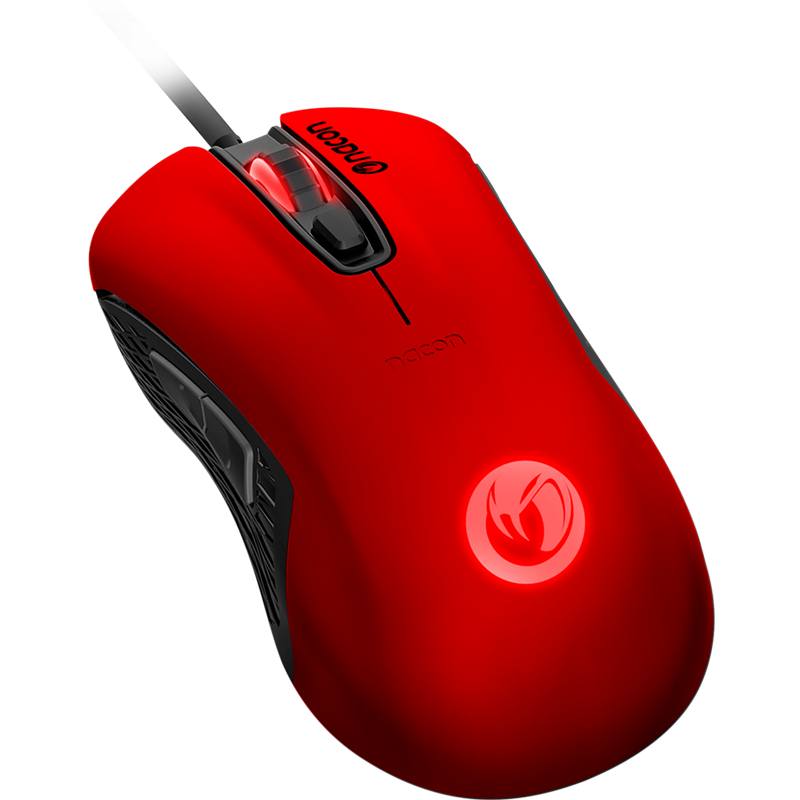 Souris de jeu laser PCGM-350L Rouge Nacon