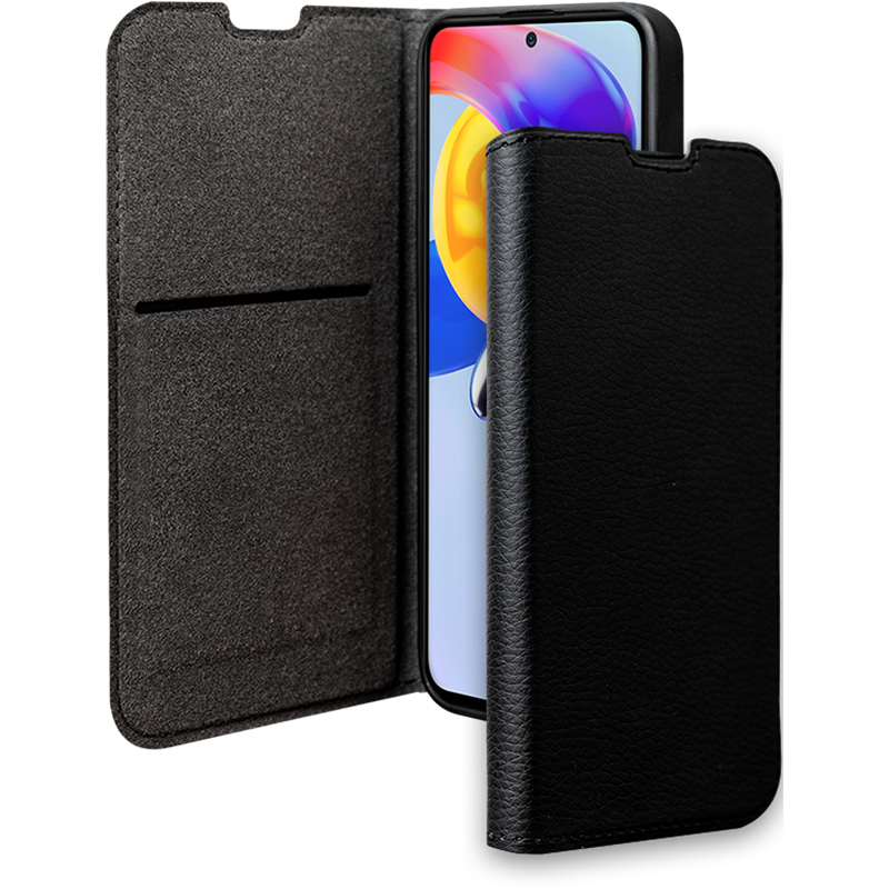 Etui Folio Wallet Xiaomi Redmi Note 11 4G / 11S 4G Support vidéo Noir 