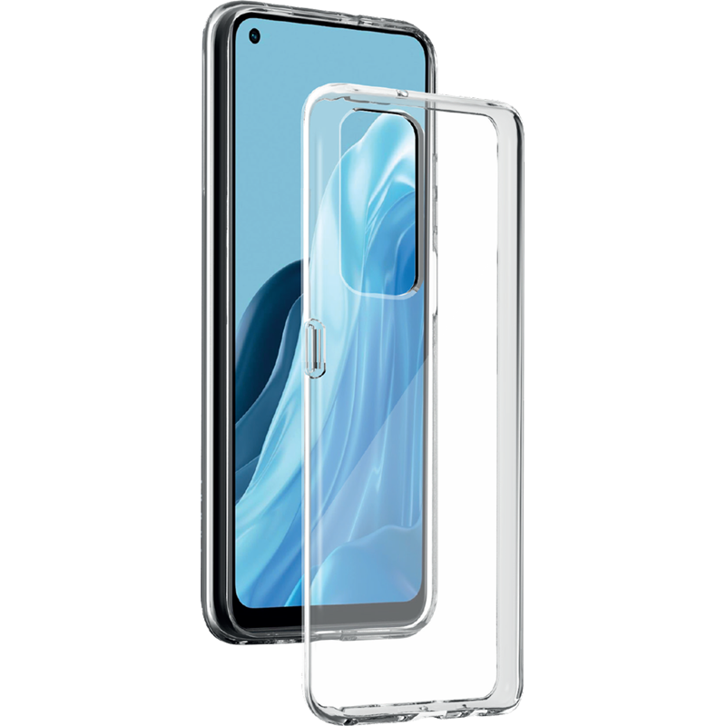 Coque Oppo Reno 8 Lite Souple Transparente Bigben