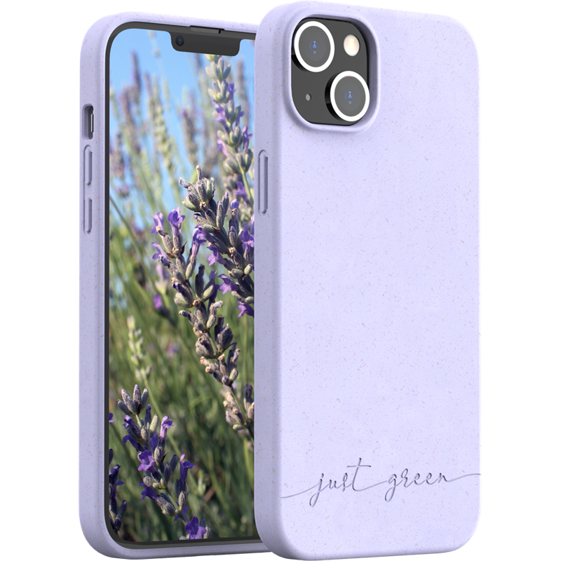 Coque Apple iPhone 14 Plus Natura Lavande - Eco-conçue Just Green