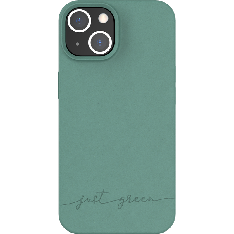 Image secondaire de Coque Apple iPhone 14 Natura Night Green - Eco-conçue Just Green