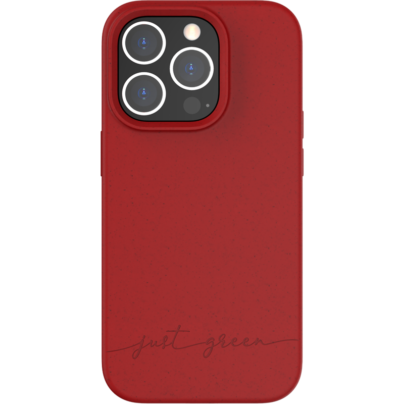 Image secondaire de Coque Apple iPhone 14 Pro Natura Rouge - Eco-conçue Just Green