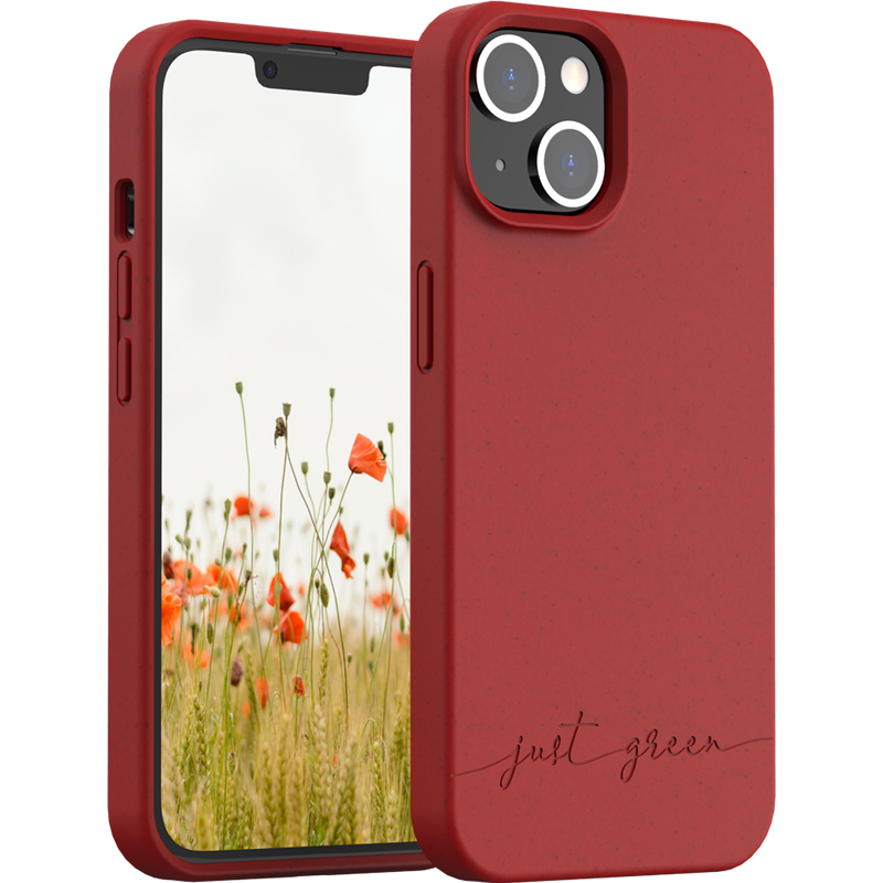 Coque Apple iPhone 14 Natura Rouge - Eco-conçue Just Green