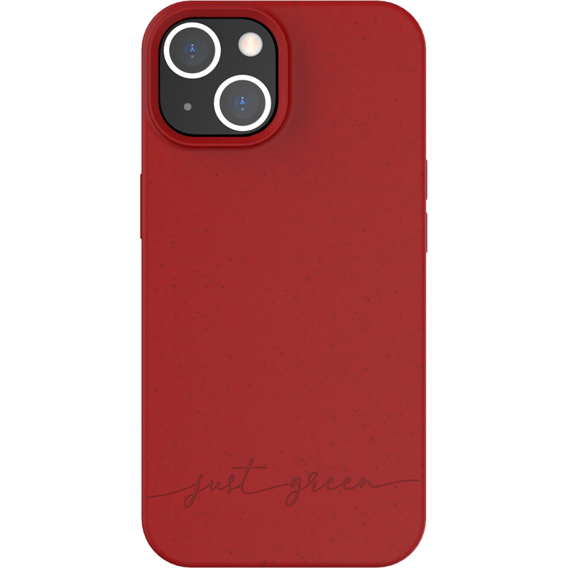 Image secondaire de Coque Apple iPhone 14 Natura Rouge - Eco-conçue Just Green