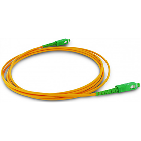 Câble Fibre Optique Monomode 2m Orange et vert Metronic