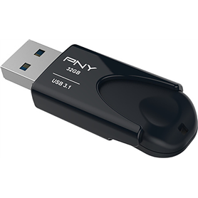 Clé USB 3.1 32GB Attaché 4 Noire PNY