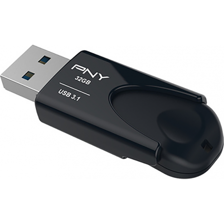 Clé USB 3.1 32GB Attaché 4 Noire PNY