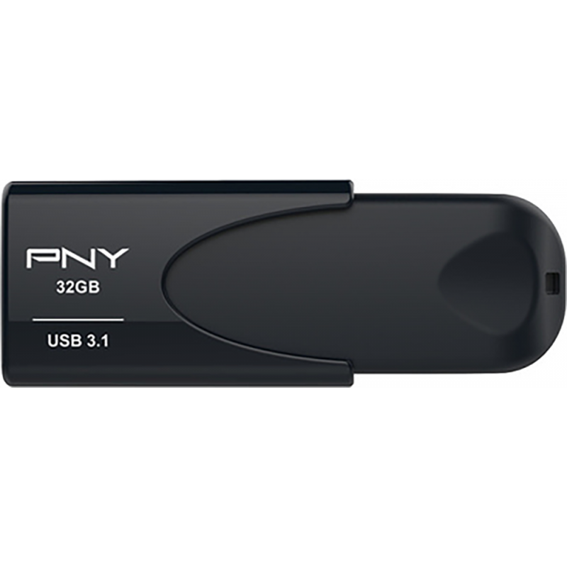 Image secondaire de Clé USB 3.1 32GB Attaché 4 Noire PNY