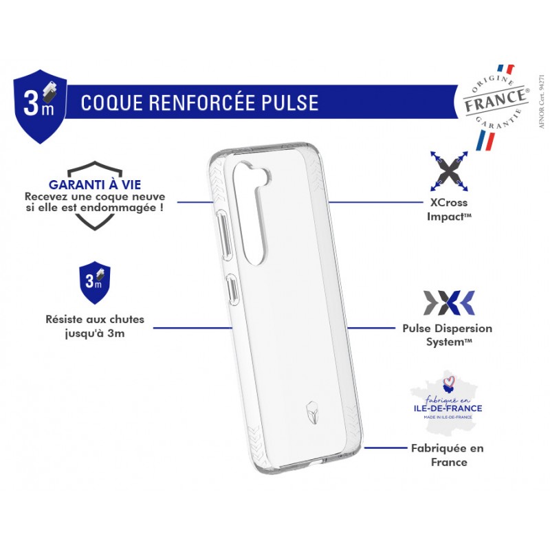 Image secondaire de Coque Renforcée Samsung G S23 5G PULSE Origine France Garantie Garanti