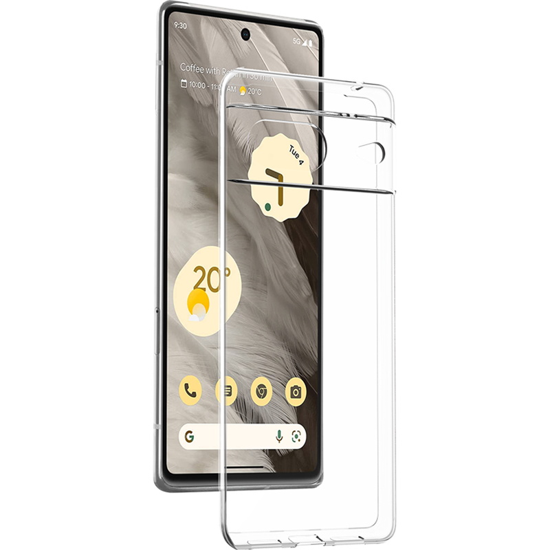 Coque Google Pixel 7a Souple Transparente Bigben