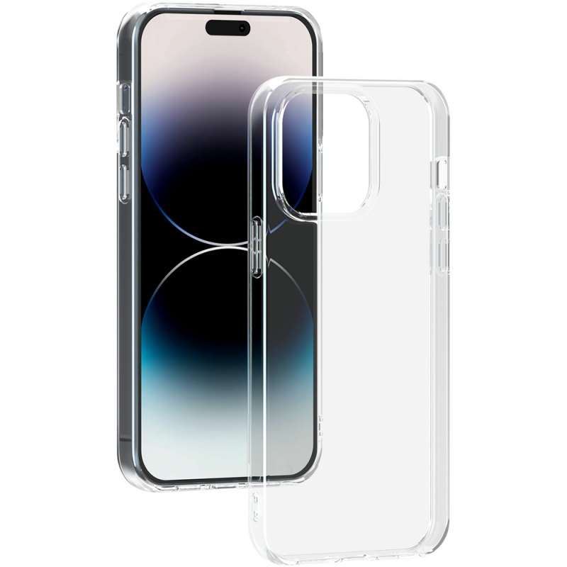 Coque iPhone 14 Pro Max Souple Origine France Garantie Transparente Bi