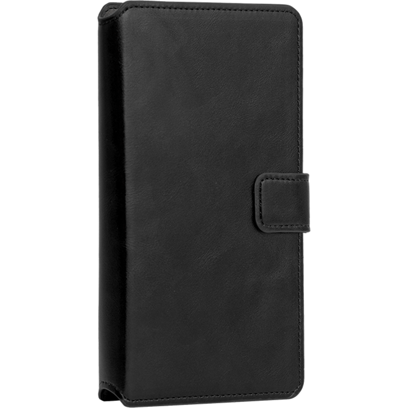 Folio Wallet Universel XL avec languette de fermeture Noir Bigben