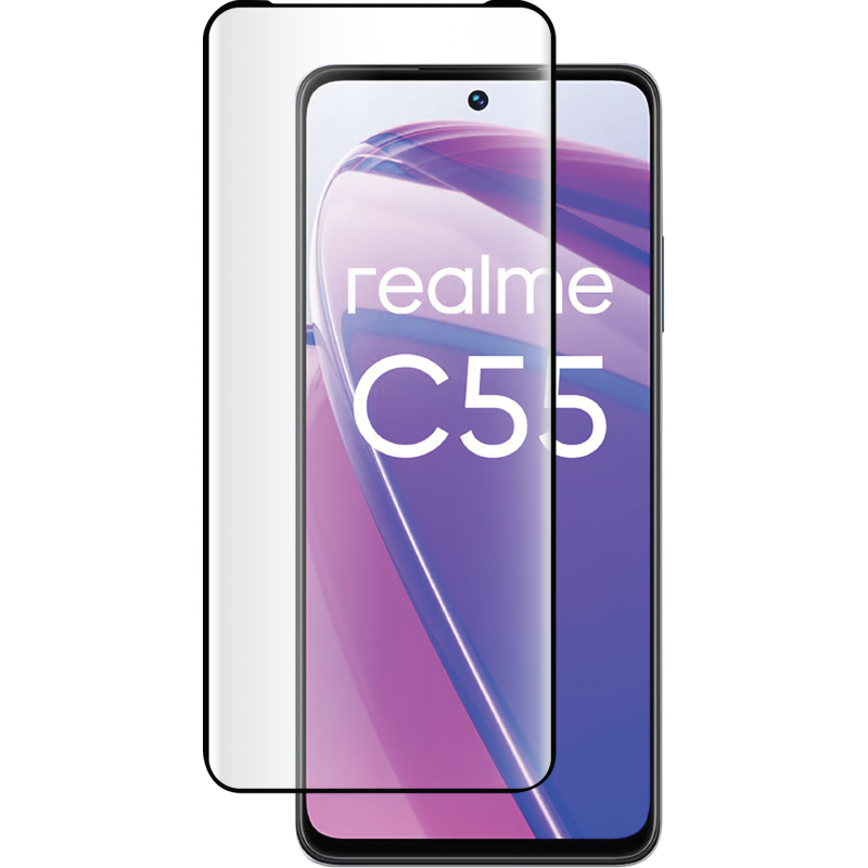 Protège écran 2.5D en Verre trempé pour RealMe C55 Bigben