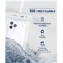 Pochette Etanche IPX8 Universelle Blanc - Entièrement recyclable Just 