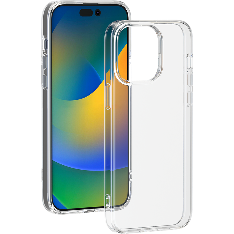 Coque iPhone 15 Pro Souple Transparente Bigben