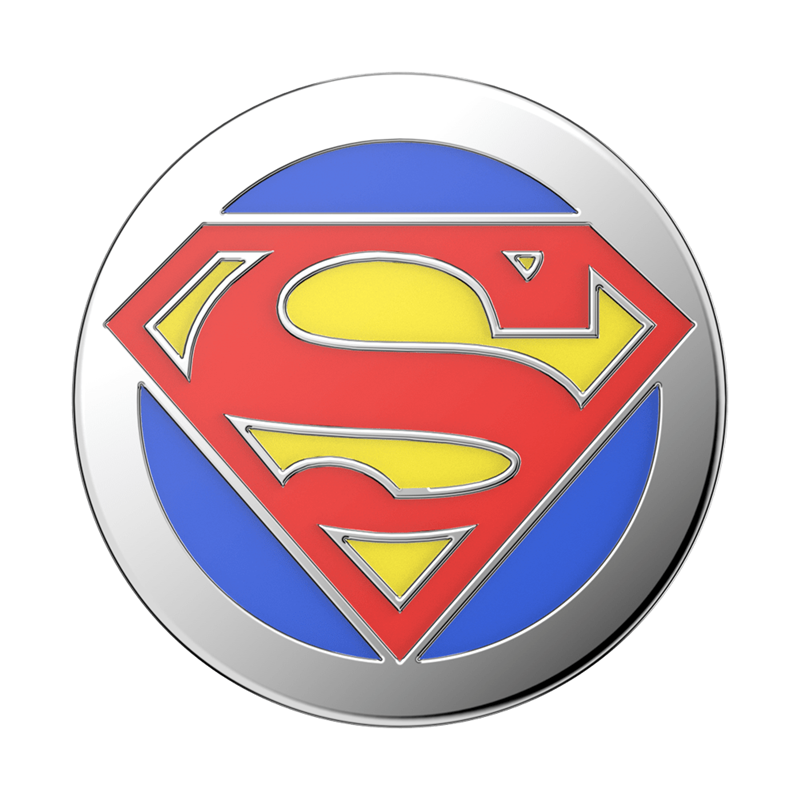 Image secondaire de Pop Grip Enamel Superman Blanc Popsockets