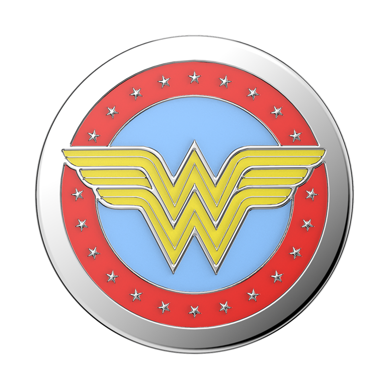 Image secondaire de Pop Grip Enamel Wonder Woman Blanc Popsockets