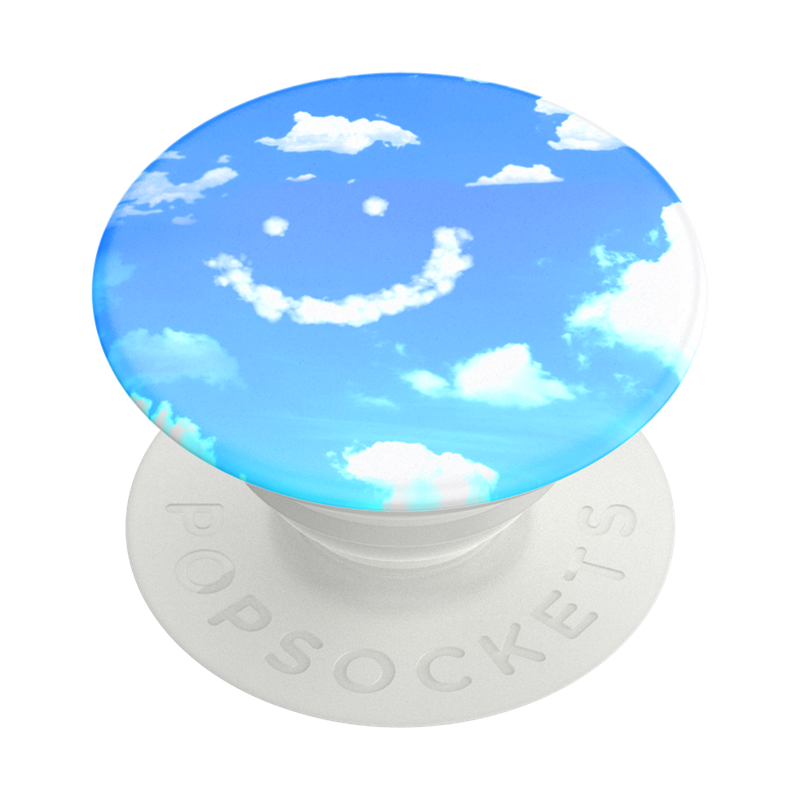 Pop Grip Standard Blue Skies Blanc Popsockets