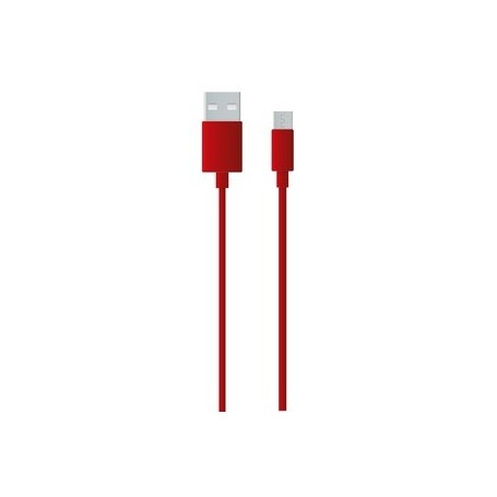 MY CABLE MICRO USB 2M ROUGE