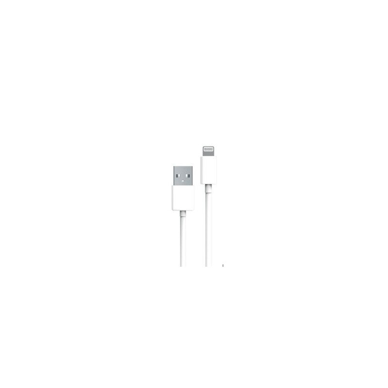 Câble USB-A Lightning 1M Blanc