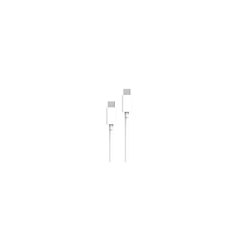 Câble USB-C USB-C 1M Blanc