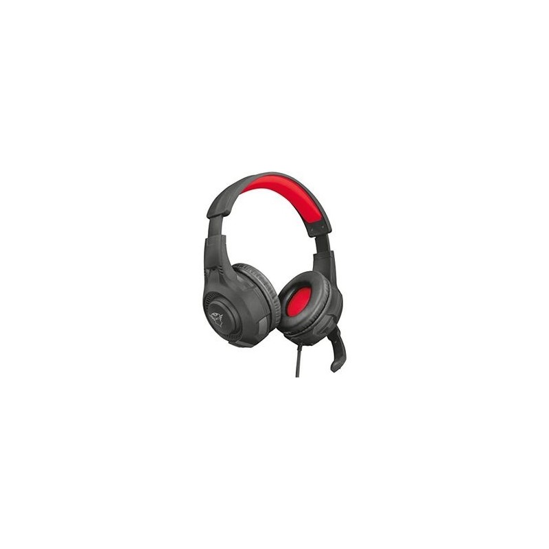 Trust Gxt 307 Ravu Casque Avec Fil Arceau Jouer Noir, Rouge