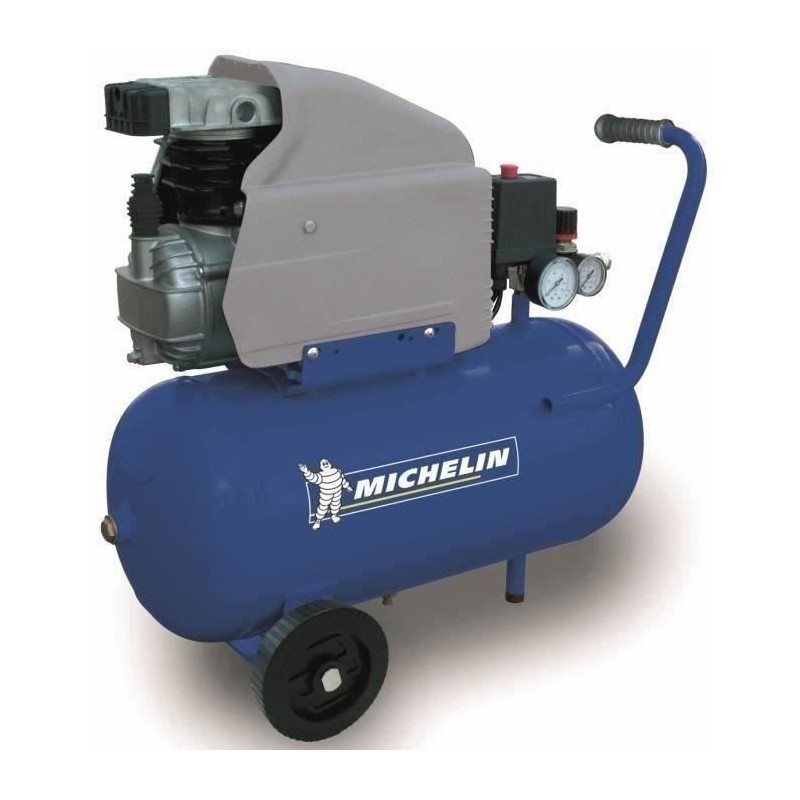 Compresseur d'air Michelin MB24 Horizontal 8 bar 24 L