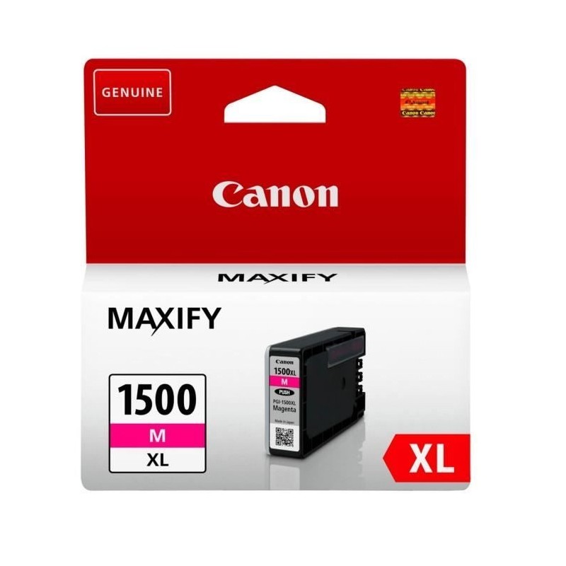 Canon Cartouche d'encre magenta haut rendement PGI-1500XL