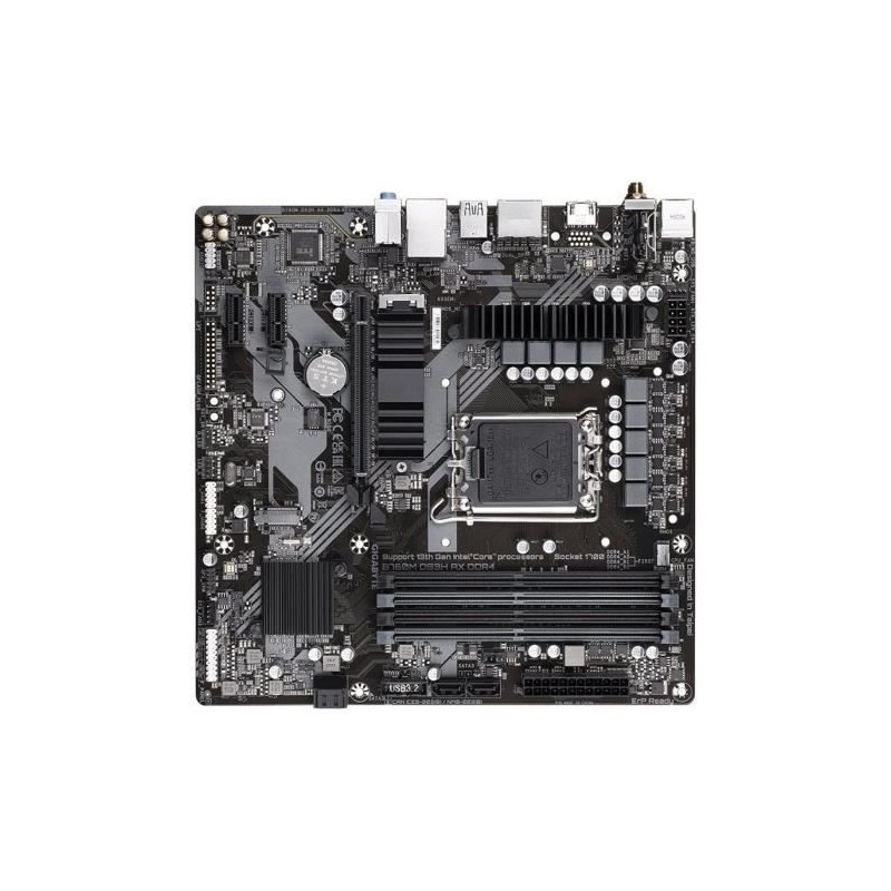 Gigabyte B760M DS3H AX DDR4 carte mère Intel B760 Express LGA 1700 micro ATX