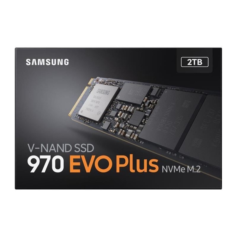 Image secondaire de Samsung 970 EVO Plus M.2 2 To PCI Express 3.0 V-NAND MLC NVMe